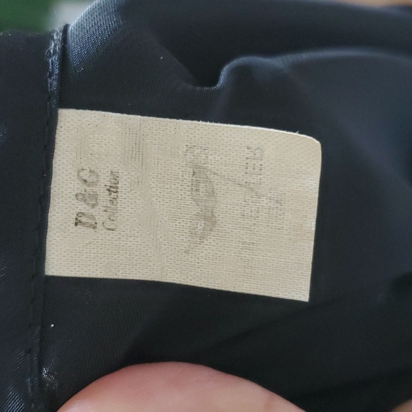 VTG D&G Black Chemise - Picture 8 of 9